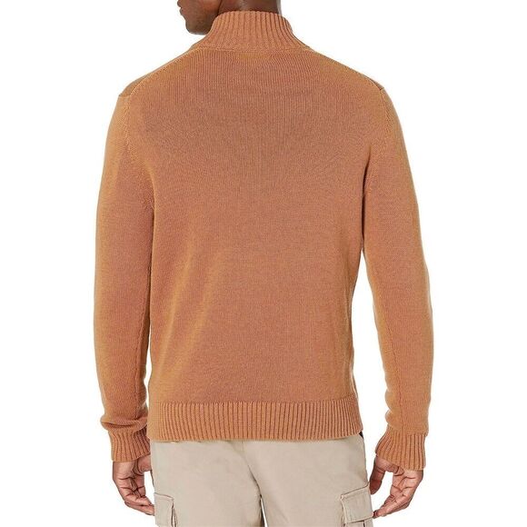 NEW Goodthreads Men's Soft Cotton Quarter-Zip Sweater L - Picture 2 of 6